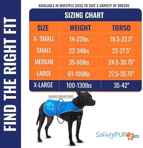 Reflective Dog Vest, Hi Vis Safety Gear for Low-Light Morning & Night Walks