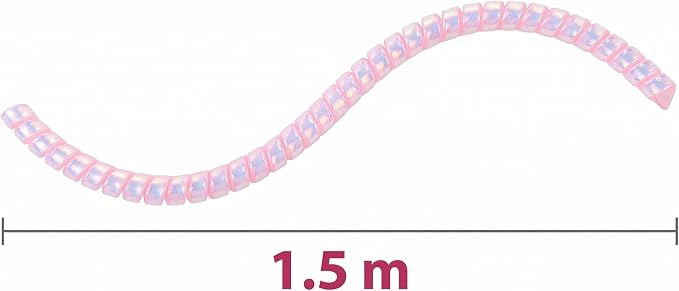 Laser Pink Spiral Cable Protector,Chargers Data Cable Protect Sleeve,Headphone Cable Saver for Phone Earphone USB Data Cableor for Prevent Pets from Biting The Cable Sleeves Cord Management