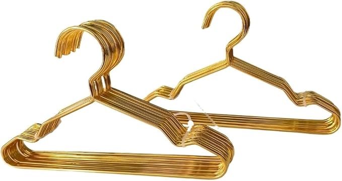 20Pcs Pets Closet Hanger Metal Mini Clothes Rack for Dog Cat Storage Organizer