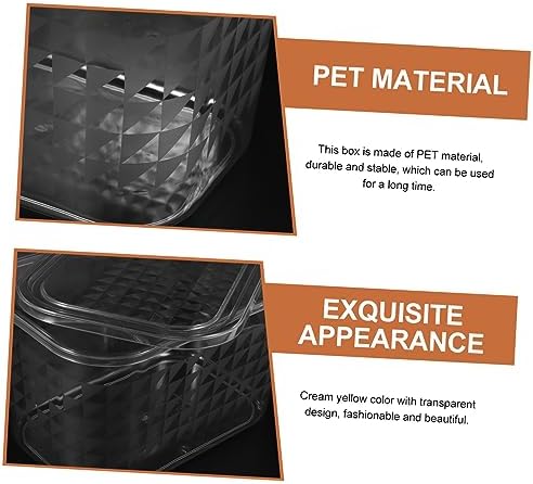 STOBOK Transparent Book Organizer Storage Case Pet Book Organizing Box for Home Office Kitchen and Bathroom Easy to Use and More