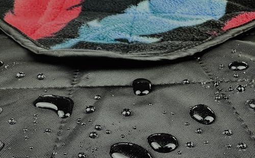 DOWN UNDER OUTDOORS Waterproof 350 GSM Fleece or Sherpa Stadium Blanket