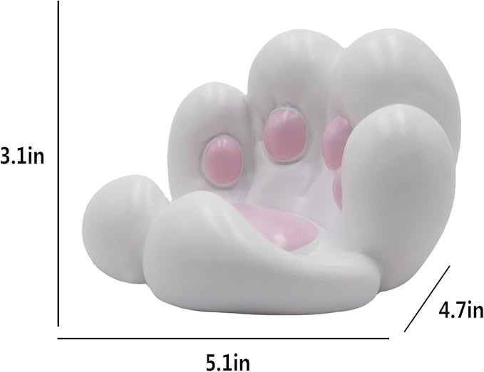 Cute Cat Claw Phone Holder Cat Paw Smartphone Holder Stand Kitty Tablet Holder Chair Shape Phones Stands Holders Storage Tray
