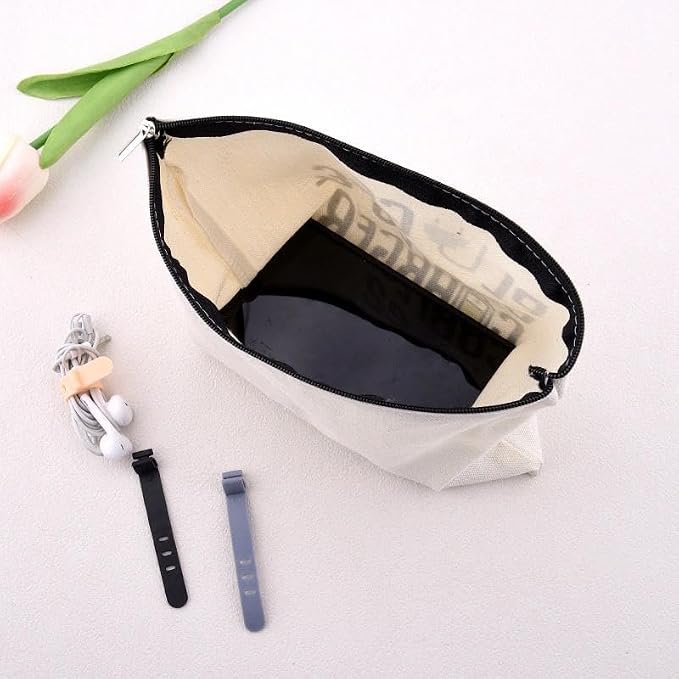 Travel Charger Organizer Bag for Cords and Cables Plug Charging Bag Earphone Storage Pouch Small Electronic Makeup Bags Wire Charge Holder Pouch with Zipper Usb Pouches for Travel Gifts for Men Women