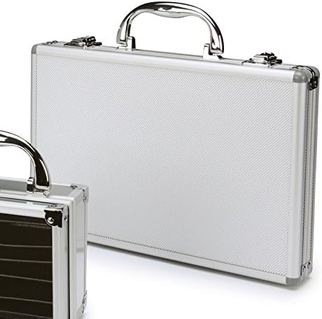 Top Performance Clipper Cases — Durable Aluminum Clipper Cases for Professional Pet Groomers, Chrome