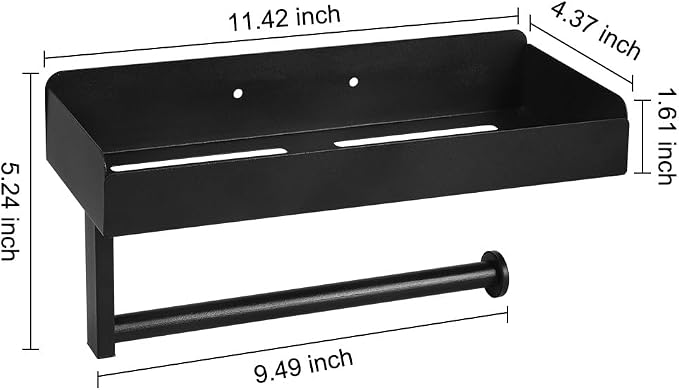Picowe Dog Leash Holder for Wall, Metal and Wood Dog Leash Hooks,Easy Install Pet Stuff Storage Shelf Storage for Leashes,Collar, Toys, Treats, Poop Bag (By Screws)