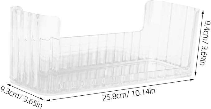 IMIKEYA Travel Makeup Organizer Vanity Organizer Tray Bathroom Medicine Cabinet Cosmetics Storage Rack