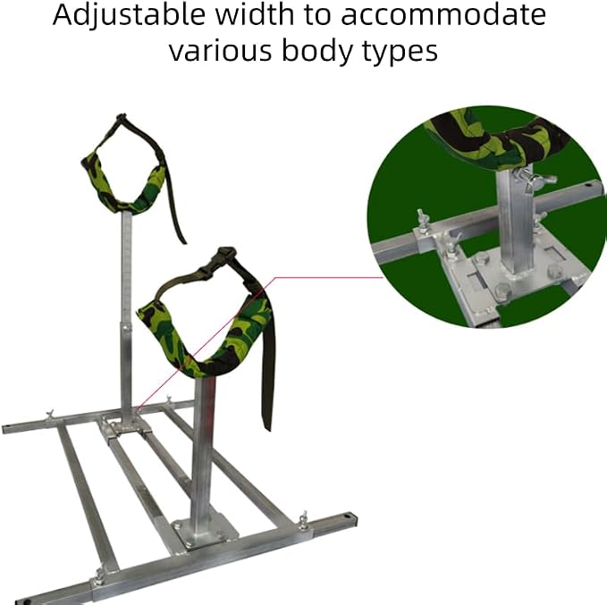 Adjustable Dog Breeding Stand - Professional Grooming & Bathing Rack for Miniature Dog | Sturdy, Safe & Comfortable Design | Easy to Clean (S)