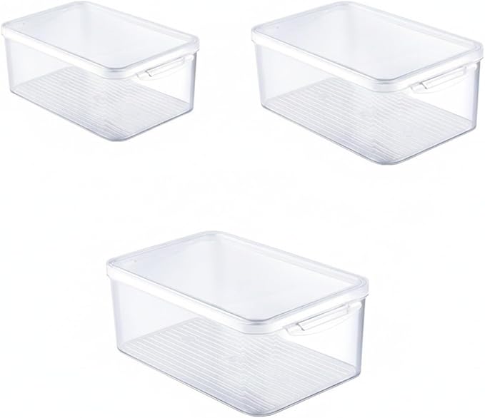 Rectangular Clear PET Storage Bin