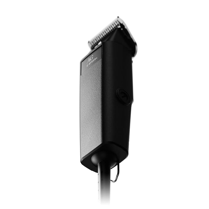 Andis 12845 Ultra-Light 2-Speed Professional-Grade Detachable Blade Clipper, Animal/Dog Grooming, for All Coats & Breeds, AG, Black