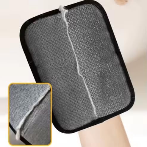 Pet Hair Removal Gloves for Dogs & Cats 2 Pack Reusable & Washable Electrostatic Pet Hair Gloves for Carpets Clothing Sofs Couch Car Seats Effortless Magic Brush Pet Hair Remover Tool