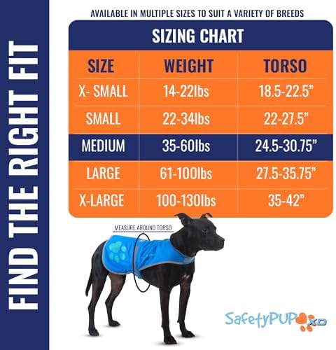 Reflective Dog Vest, Hi Vis Safety Gear for Low-Light Morning & Night Walks
