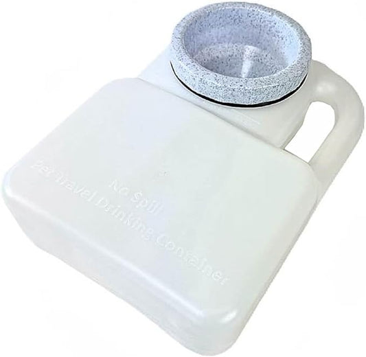 PortablePET Heininger Waterboy No Spill Travel Dog Bowl, 3 Quart Portable Pet Water Dish for Car, RV, Crate & Ex Pen, Mess-Free Design, Perfect for Road Trips, Camping, and On-The-Go Hydration