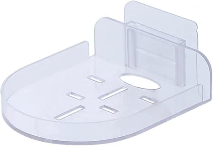 Wall Mount Camera Shelf 15-Piece Heavy-Duty Camera Storage Tray for Surveillance Monitoring Systems – Essential Security Accessories for Echo, Cameras(Clear)