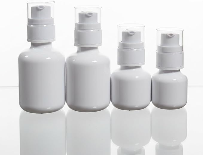 Refillable Cosmetic Spray Bottles, Opaque White PET for Skincare, Travel-Size Dispenser for Toners and Serums, 2 oz (1 PC)