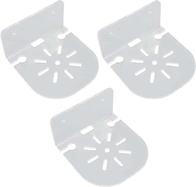 Acrylic Wall Mounted Transparent Holder for Security Camera Speakers Baby Monitoring Device