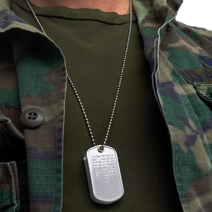 Personalized Dog Tag Pillbox Locket