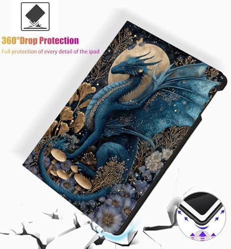 for Samsung Galaxy Tab A 10.1 2019 Model T510/T515/T517 Tablet Case,Auto Wake/Sleep,Adjustable Stand Protective Cover - Cute Pet Dog Black Dachshund