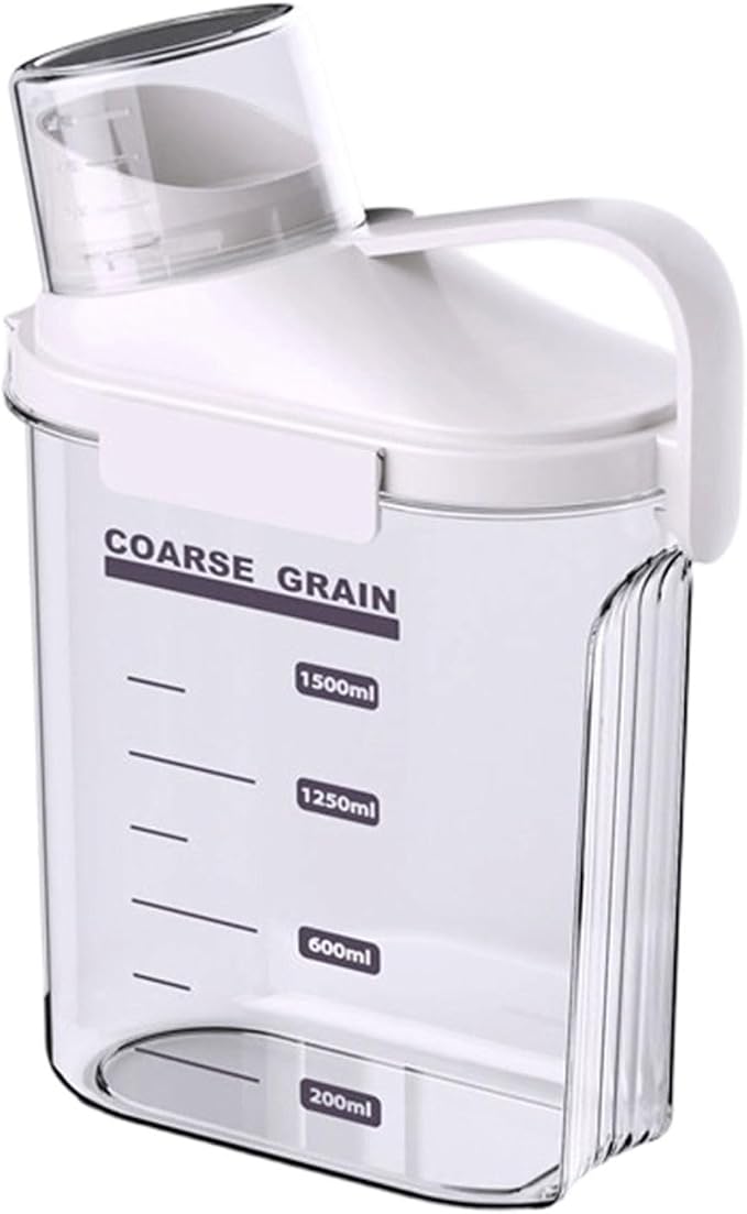 Leak Pet Treats Bin with Viewing Window for Quick Content Checking and Small Size Household Pet Supply Storage