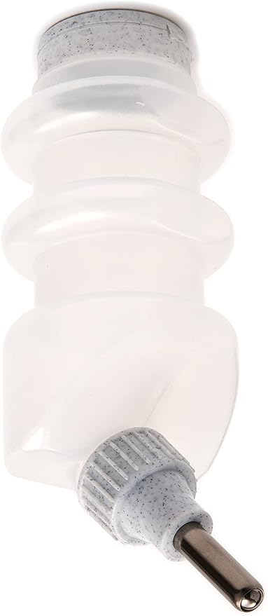 Lixit® Top Fill No Drip Water Bottles for Rabbits, Ferrets, Hamsters, Guinea Pigs, Rats, Chinchillas and Other Small Animals - Made in USA (Granite (Pack of 2), 16 Ounce)