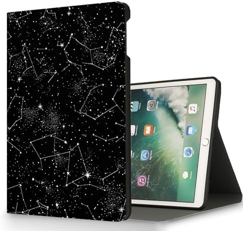 for Microsoft Surface Pro 11/10/9-13" 2024/2022 Tablet Case,Auto Wake/Sleep,Adjustable Stand Protective Cover - Star Constellation