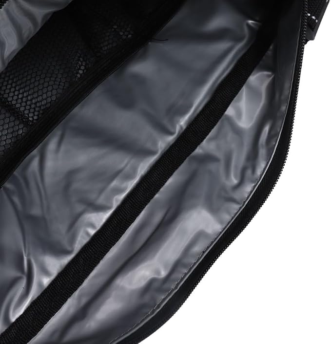 Pet Stroller Bag, Side Sling Cart Organizer with Adjustable Anti-Slip Straps, Insulated 600D Oxford Pouch, Black