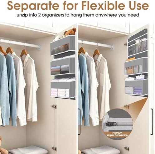 Over The Door Organizer Storage behind Door Hanging Organizer for Nursery