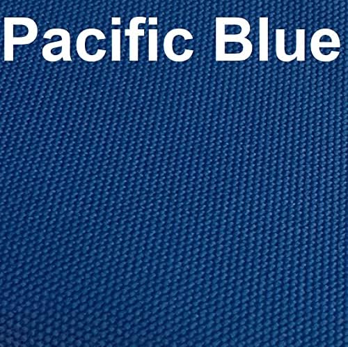 Dogbed4less Memory Foam Platform Dog Bed, Crate Mattress for Orthopedic Joint Relief with Waterproof Removable Cover Small 24X16X3 Pacific Blue