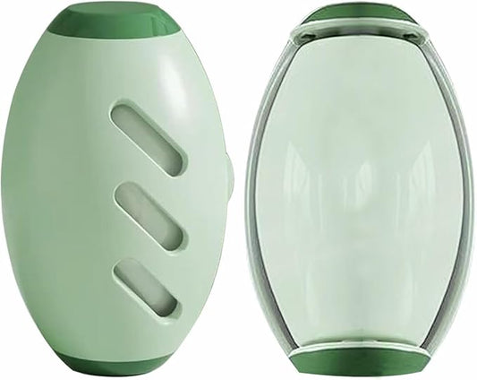 2 Pack Reusable Washable Lint Roller Ball, Compact Mini Travel Lint Remover for Clothes, Dog Cat Pet Hair Remover for Travel and Home Use, Extra Sticky Portable Gel Roller Ball