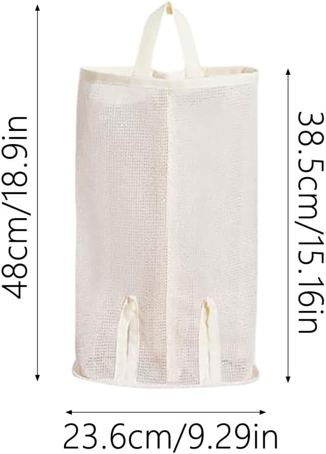 2026 New Pet Toy Storage Bag, Wall-Mounted, Space-Saving Organizer with Bottom Opening for Cat Wand Toys and Dog Toys (#A)