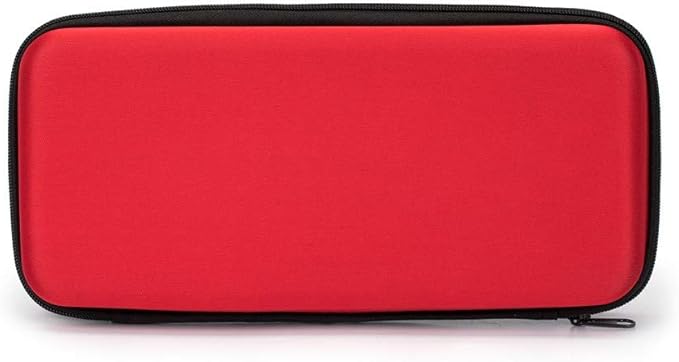 First Aid Hard Case Empty, First Aid Hard Case First Aid EVA Hard Red Medical Bag for Home Health First Emergency Responder Camping Outdoors (Red)