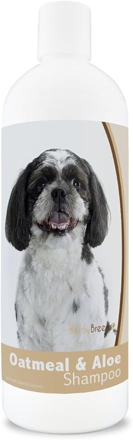 Healthy Breeds Shih-Poo Oatmeal Shampoo with Aloe 16 oz