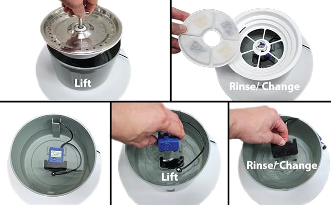 Level One Pets Automated Pet Drinking Fountain