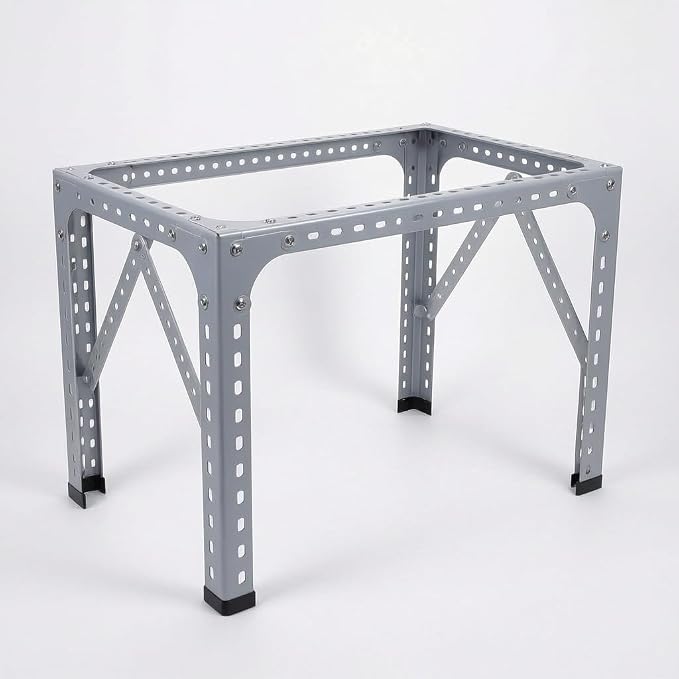 Cage Stand with Shelf, White Multi-functional Storage Rack for Bird Cages , 50cm*35cm Height 30cm