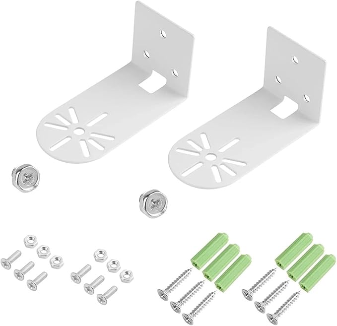 Camera Shelf 4 Set Compact Wall Shelf Small for Cameras Camera Mounting Solution Cable for Bedroom Kitchen Living Room Speakers