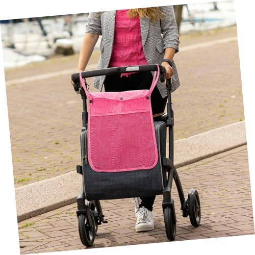 Pet Stroller Accessories Stroller Caddy Bag Mesh Storage Ideal for Supplies Snacks