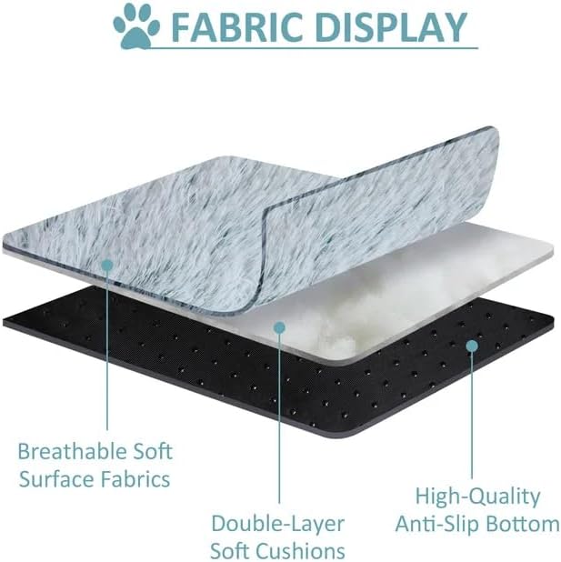 Round Fluffy Hooded Cat Bed Cave, Anti-Anxiety Cave Bed with Blanket | Hooded Cat Bed Cave, Cozy Cuddler Luxury Puppy Pet Bed, Anti-Slip Bottom and Machine Washable