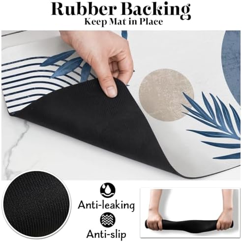 Dog Food Mats for Floors, Absorbent Dog Bowl Mat for Food and Water Dispenser, Quick Dry Cat Food Mat Pet Supplies