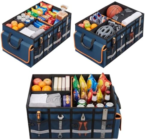 GDNasist Car Trunk Organizer and Storage for Car, SUV & Sedan