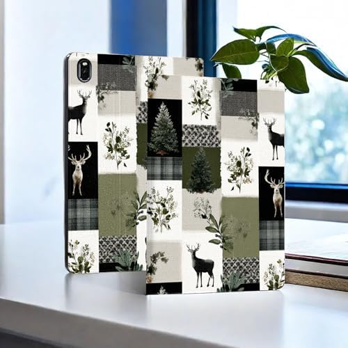 for Samsung Galaxy Tab A7 Lite 2021 Model T220/T225/T227 Tablet Case,Auto Wake/Sleep,Adjustable Stand Protective Cover - Wolf Pattern