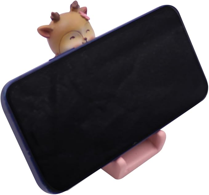 Cute Cat Cellphone Stand Holder Cartoon Smartphone Desk Holder for All Mobile Phones Animal Phone Stand Desk Ornament