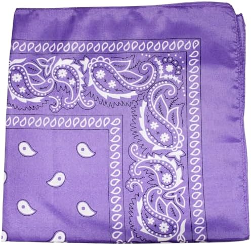 Mechaly 3 Pack Dog Bandana Neck Scarf Paisley Polyester Bandanas - Any Pets