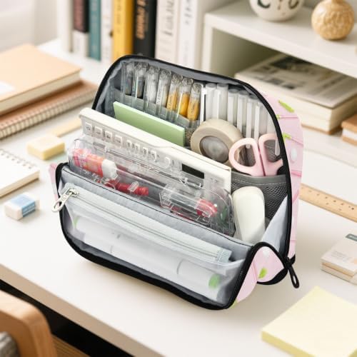 Golf Pink Pencil Case for Kids Girls Boys | Large Pencil Pouch Pen Bag Holder with Big Capacity