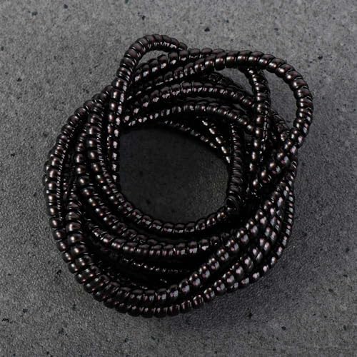 Generic Spiral Cable Protector, 1.4M Data Cable Protective Sleeve Flexible Cable Wire Protective Cover for Phone Charge Cable(pink Silver), Medium, Transparent