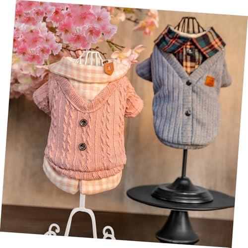 BESTonZON 1Pc Pet Clothing Display Rack Vintage Pet Clothes Organizer for Cat Dog Apparel for Home Pet Shop Use Stylish Hanger for Showcasing Pet Fashion