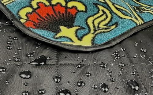 DOWN UNDER OUTDOORS Waterproof 350 GSM Fleece or Sherpa Stadium Blanket