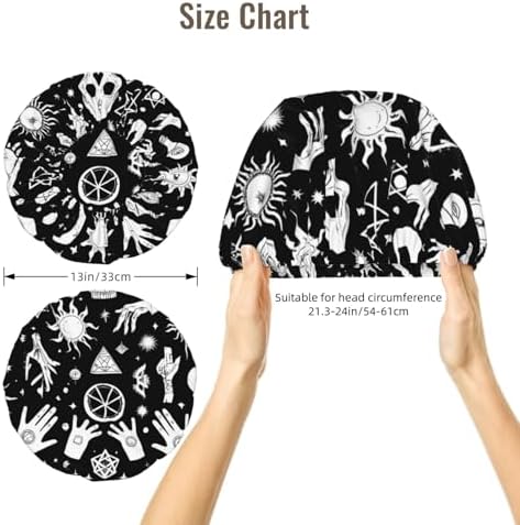 Adjustable Silk Satin Night Cap Women's Men's Sleep Cap
