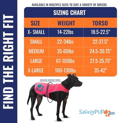 Reflective Dog Vest, Hi Vis Safety Gear for Low-Light Morning & Night Walks