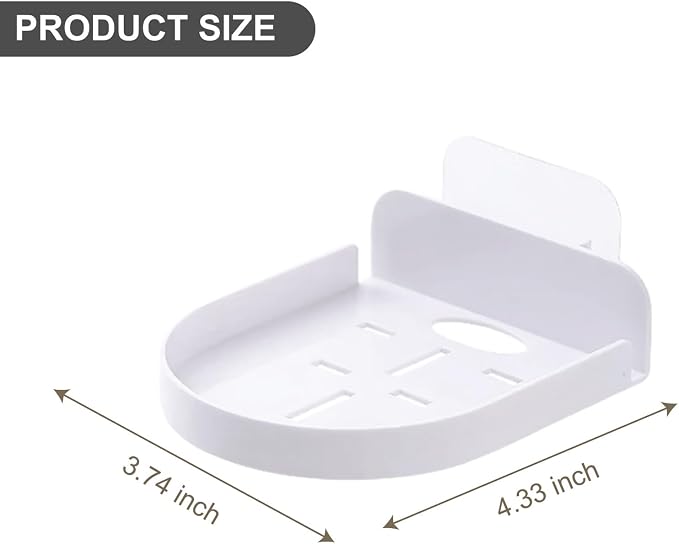 NIIIYTYB Camera Wall Mount Stand Small Indoor Soporte Security Camara de Seguridad Adhesive Shelf for Baby Monitor and Home Use Compact Wall Mount Holder for Bedroom Kitchen and Living Room