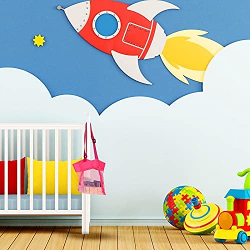 Frienda 15 Pack Mesh Beach Tote Bag | Seashell Bags, Bag Organizer Toys for Holding Beach Children' Toys Market Picnic