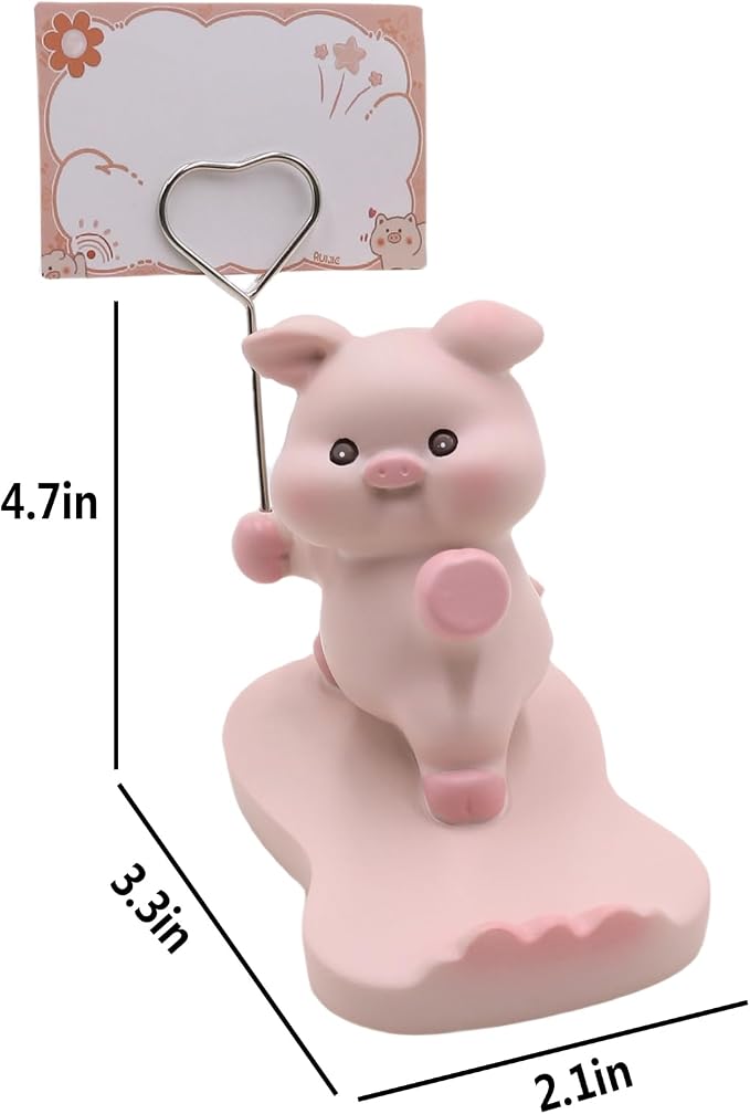 Cute Cat Phone Stand Cartoon Animal Pig Dog Phone Holder Desktop Phone Holder Stand Compatible with all Phones Cute Animal Desk Ornament